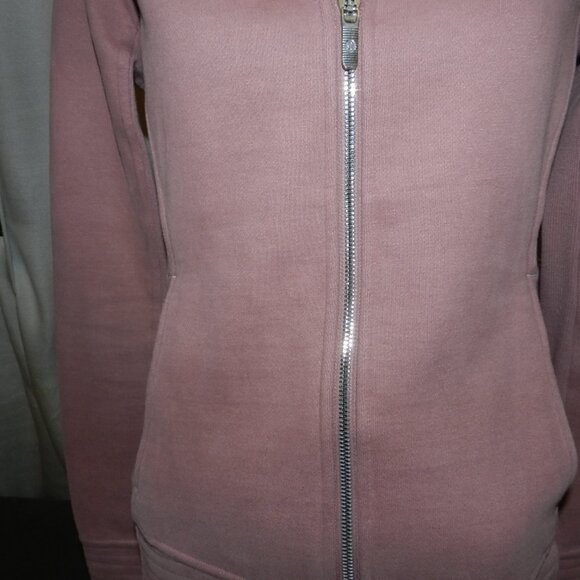 Lululemon Radiant Jacket II Zip Front Cotton Jacket Spanish Rose Size 6 - Picture 4 of 16